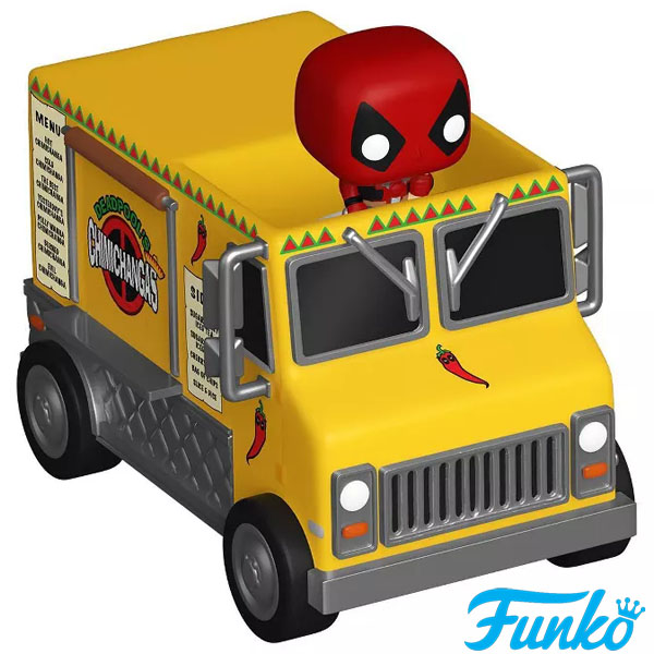 Funko Bitty Pop! Rides Deadpool's Chimichanga Truck Figure